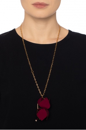 Floral motif necklace, zdjęcie 2 Floral motif necklace od Marni